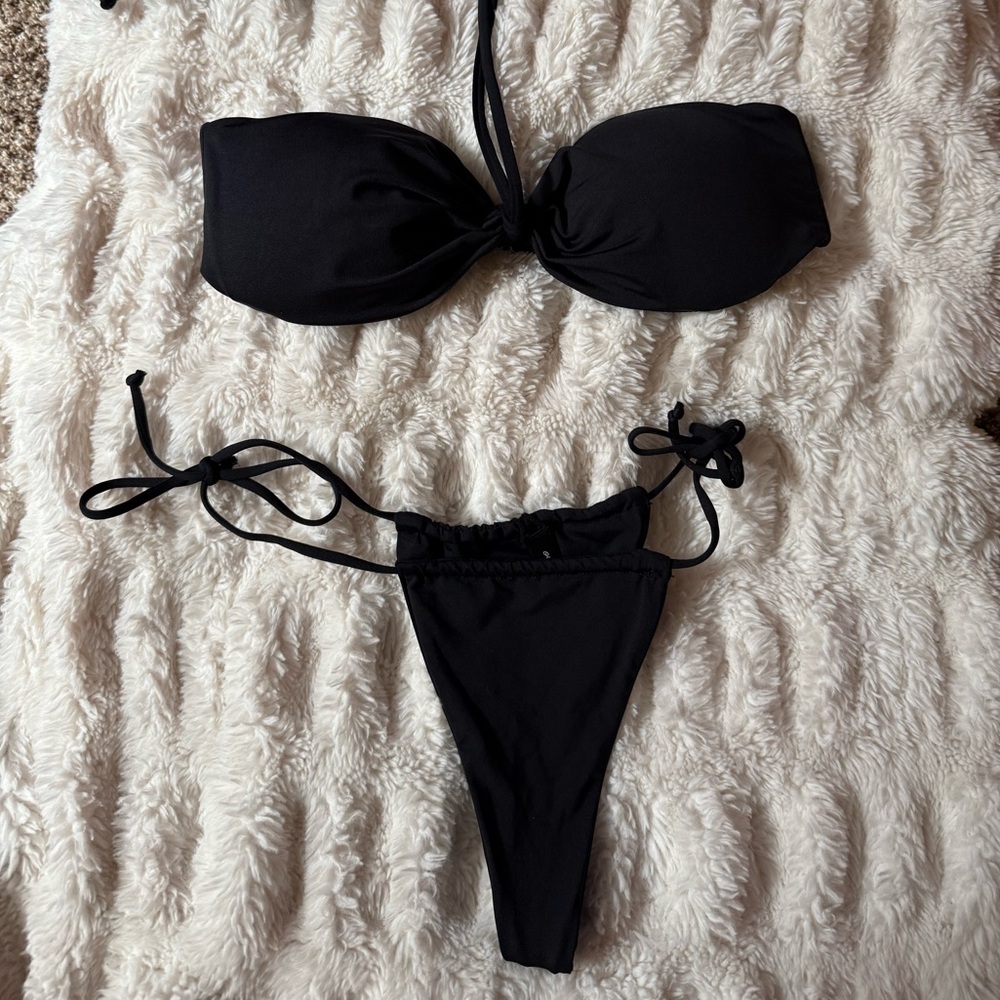Out From Under Black Bikini Set